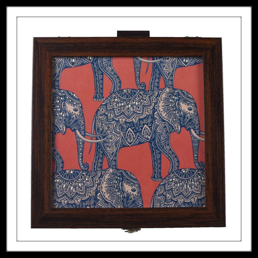 Batik Elephant Multi-purpose Box - Footprints Forever