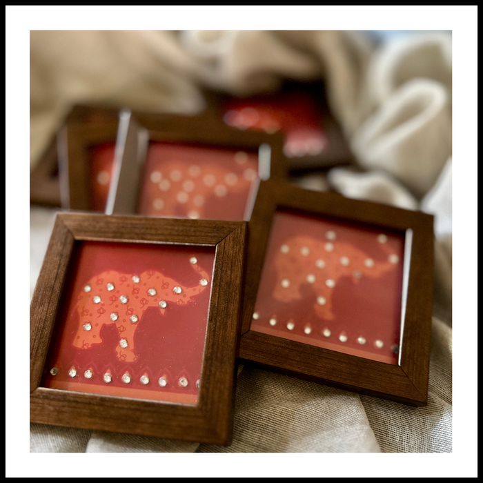 Red Elephant Coasters