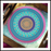 Greenish Purple Mandala Square  Tray
