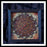 Rust Mandala Clock - Footprints Forever