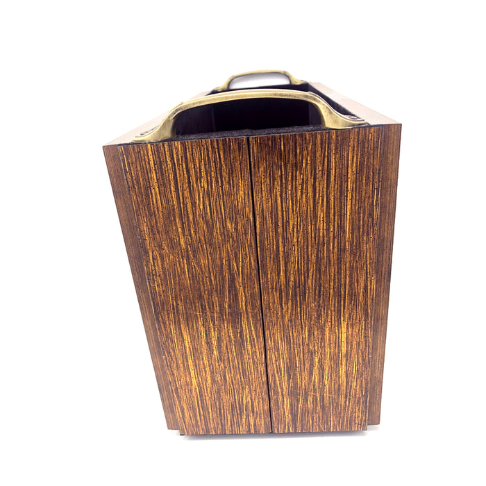 Beige Mughal Motif Magazine Rack - Footprints Forever