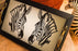 Zebra Long Tray - Footprints Forever