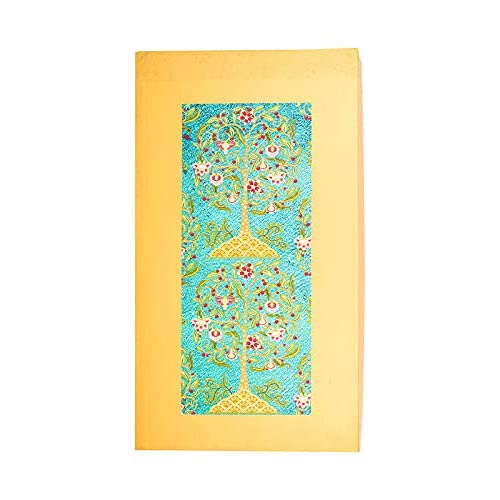 Blue Tree of Life Long Tray