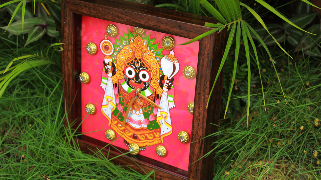 Traditional Jagganath Clock - Footprints Forever