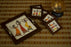 African Ladies Tray with Coasters - Footprints Forever
