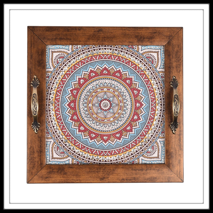 Anokhi Square Tray - Footprints Forever