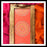 Orange Mandala Long Tray - Footprints Forever