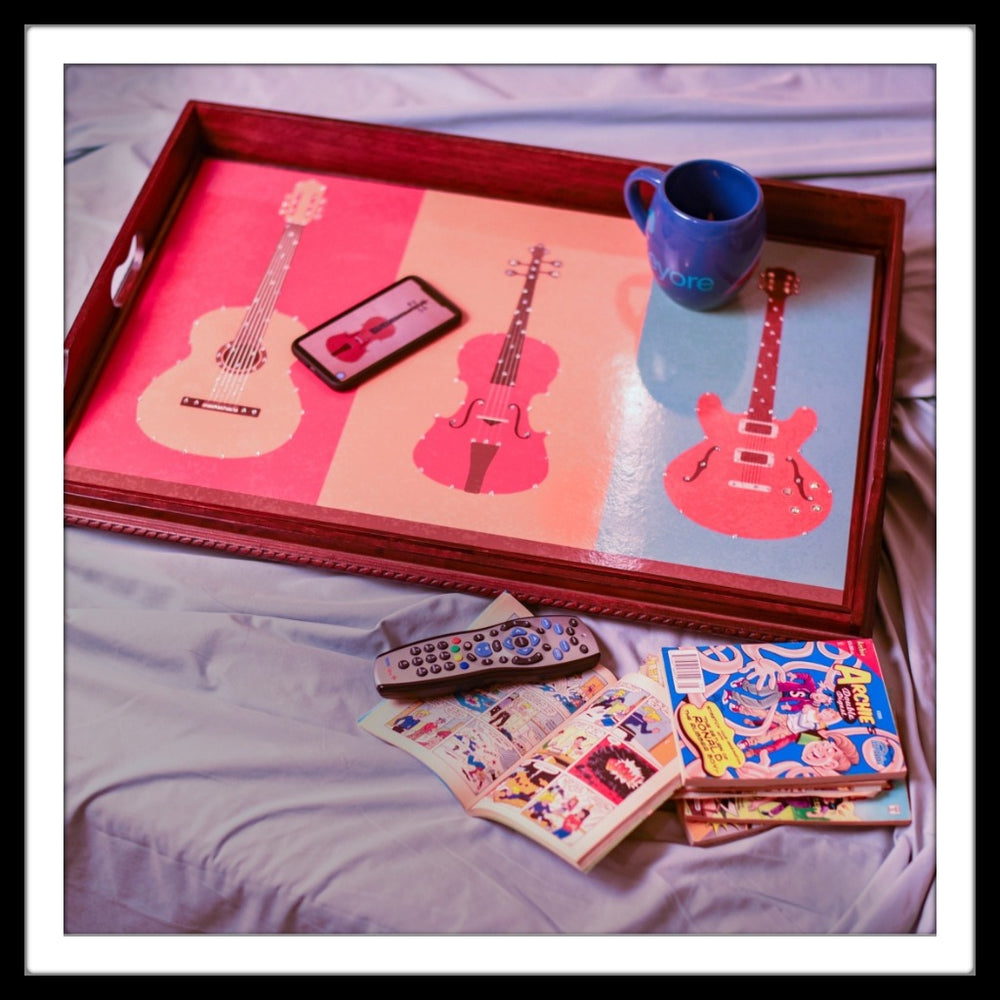 Guitar Butler Side Table