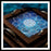 Blue and White Mandala Tray Square Set (3) - Footprints Forever