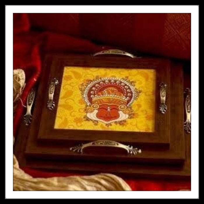 Natraj Square Tray Set (3) - Footprints Forever