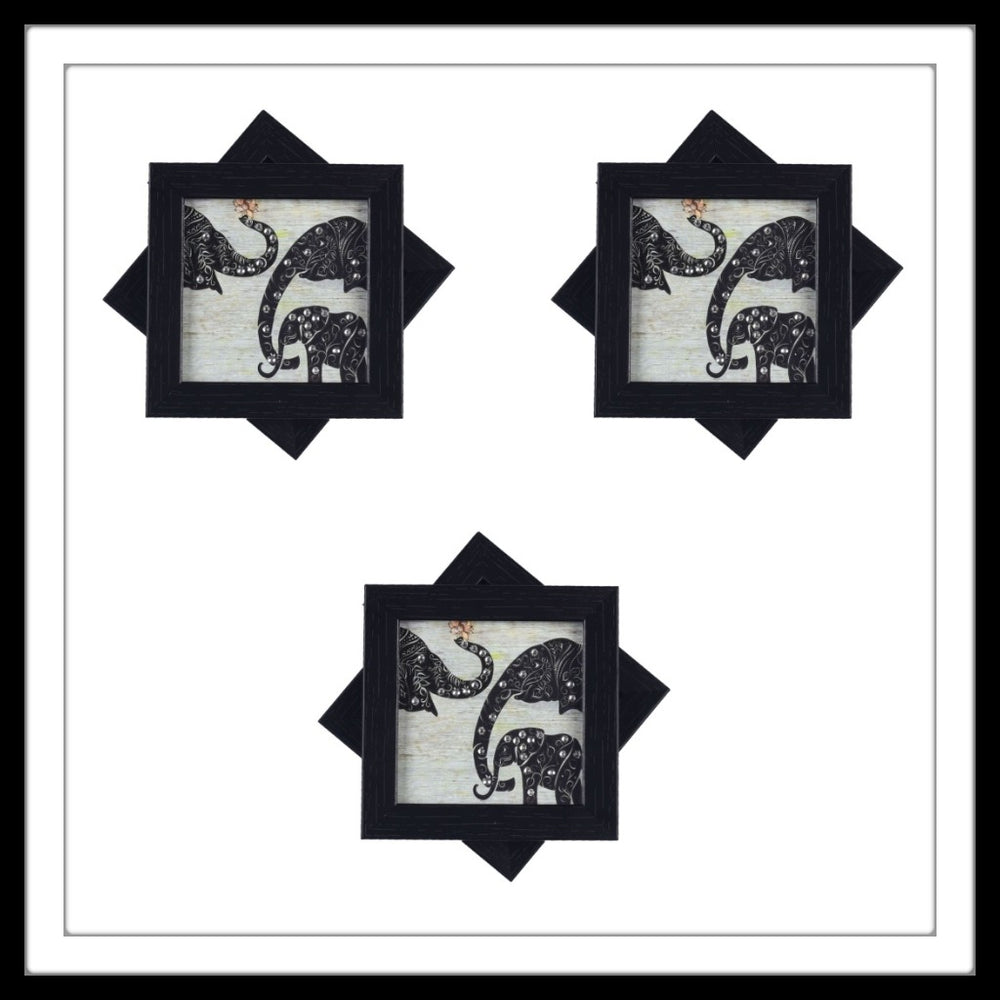 Elephant Family Coasters - Footprints Forever