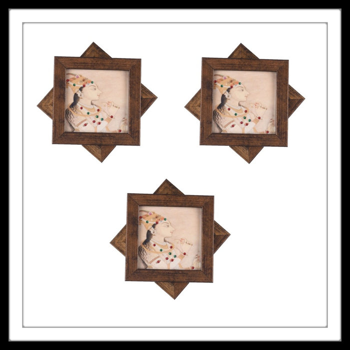 Mughal Queen Coasters - Footprints Forever