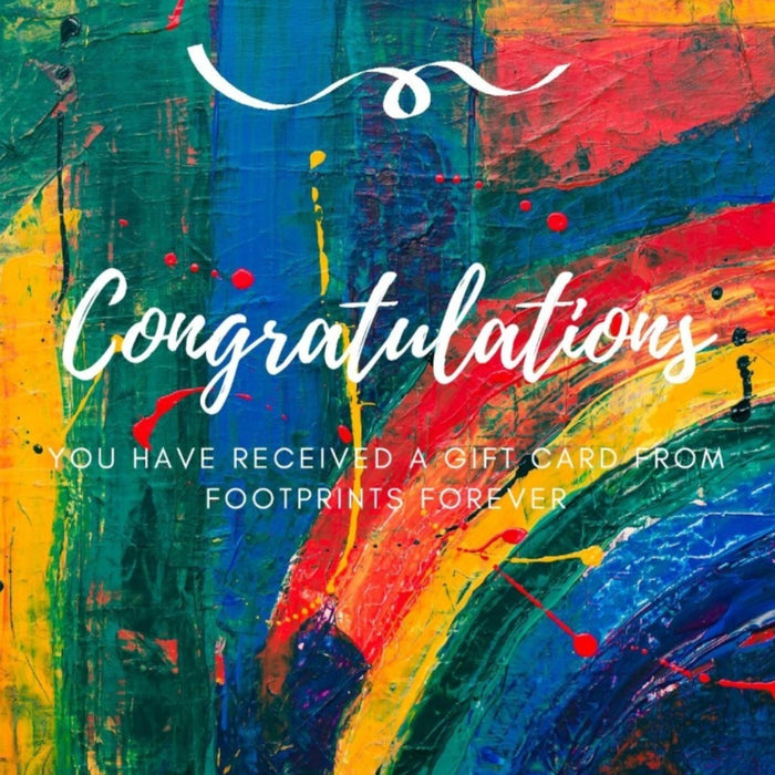 Footprints Forever Gift Card