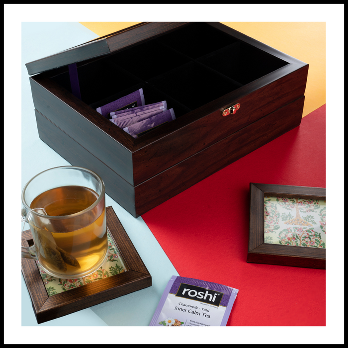 Lemon Tree of Life  Tea Chest with Tea Sachets