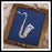 Musical Instruments - Trumpet Rectangular Tray - Footprints Forever