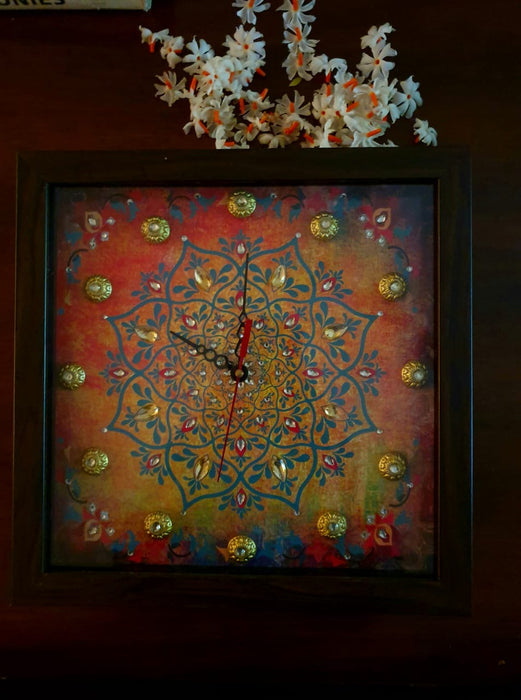 Mughal Floral Clock