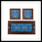 Olympic & Navy Blue Tray & 2 Coasters Set - Footprints Forever